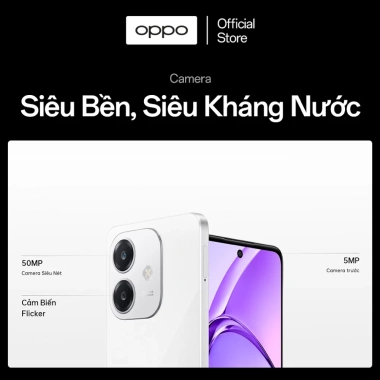 OPPO A3 8GB/128GB - 8GB/256GB Siêu bền, SUPERVOOC, Kháng nước và bụi, Hàng chính hãng - Giá 4.290.000