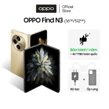 OPPO FIND N3 5G 16GB/512GB NFC Nhân bản App Gập tàng hình Giá ưu đãi 29.9 triệu