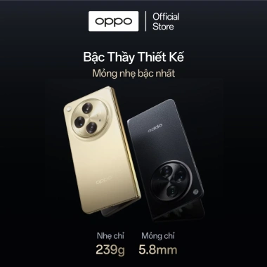 OPPO FIND N3 5G 16GB/512GB NFC Nhân bản App Gập tàng hình Giá ưu đãi 29.9 triệu