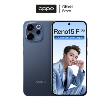 OPPO Reno15F 5G 8GB/256GB - Siêu camera AI, hiệu năng mạnh, giá 11,490,000 VND - Hàng chính hãng