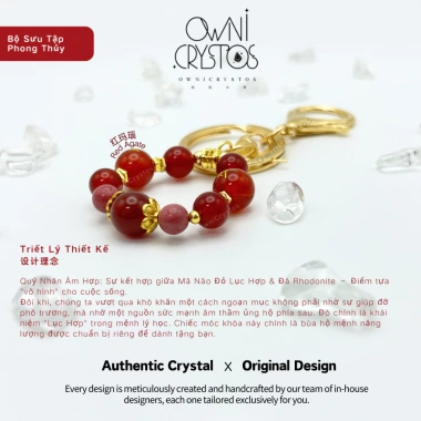 OwniCrystos Lục Hợp 2.026 Mã Não Đỏ Đá Đào Hoa - Phong Thủy Hộ Mệnh Năm Bính Ngọ, Móc Khóa 499.998₫ 2 OwniCrystos Lục Hợp 2.026 Mã Não Đỏ Đá Đào Hoa - Phong Thủy Hộ Mệnh Năm Bính Ngọ, Móc Khóa 499.998₫ 2