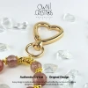 OwniCrystos Túi Pha Lê Tự Nhiên Móc Khóa - Thạch Anh Dâu Xanh và Ma Thạch Anh 699k 7