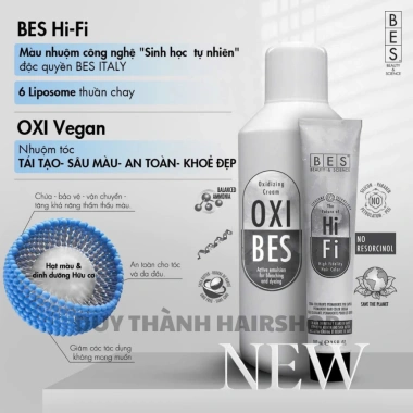 Oxy Trợ Nhuộm BES 1.000ml – Thuần Chay, An Toàn Da Đầu, Đẳng Cấp Salon, Giá 250k
