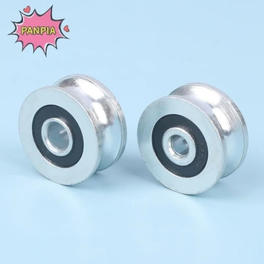 Panpia Bánh xe ròng rọc vòng bi lăn 8x30x14mm - Bánh U, dẫn hướng, chống gỉ, 69.190 VND