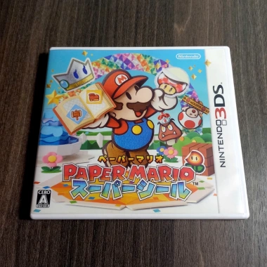Paper Mario: Sticker Star 3DS Nhật – Trò chơi gốc, giảm giá, chỉ 300.000₫ (giá gốc 381.000₫)