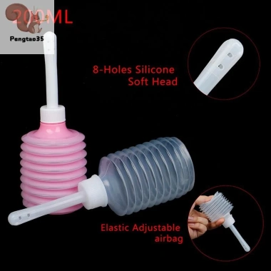 Pengtao35 200ml Đầu Phun 8 Lỗ Dùng Một Lần Cho Douche Hậu Môn, Rửa Sạch COD, Giá Ưu Đãi 23,600 VND