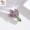 Pha Lê Hoa Oải Hương Trâm Cài Chân Nữ - Trang sức cưới, dự tiệc COD - 51.920₫ 8