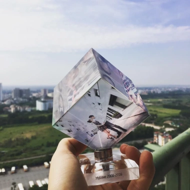 Pha Lê Lập Phương In Ảnh 6x6 Giá Rẻ - Khuyến Mãi 189000 VND - In Theo Yêu Cầu 2