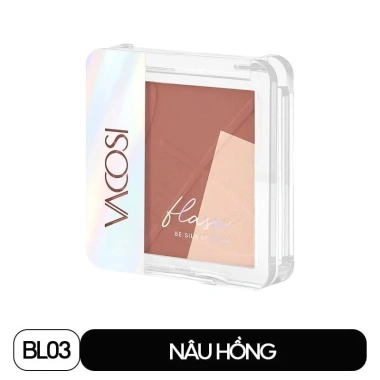 Phấn Má Hồng Bắt Sáng Vacosi Flaso Blush Set 8.3g - Giá chỉ 130.000 VND giảm sâu