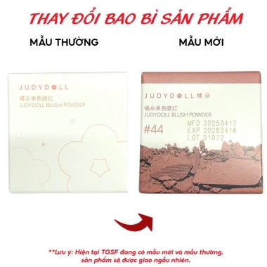 Phấn Má Hồng Đơn Sắc Judydoll 2.2g - Lên Màu Chuẩn, Giá Ưu Đãi 131.000 VNĐ