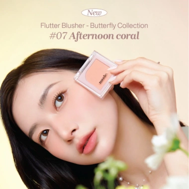 Phấn Má Hồng Mịn Lì Kiềm Dầu Flutter 5g - Chuẩn Màu, Mịn Tự Nhiên, Lâu Trôi 7