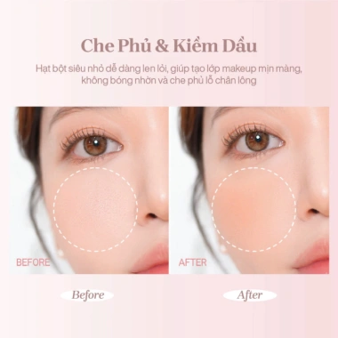 Phấn Má Hồng Mịn Lì Kiềm Dầu Flutter 5g - Chuẩn Màu, Mịn Tự Nhiên, Lâu Trôi 8