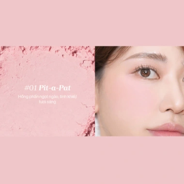 Phấn Má Hồng Mịn Lì Kiềm Dầu Flutter 5g - Chuẩn Màu, Mịn Tự Nhiên, Lâu Trôi 10