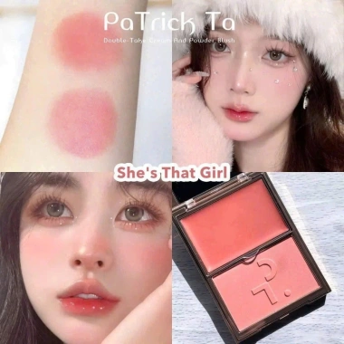 Phấn Má Hồng Patrick Ta Nhiều Màu Fullsize Fullbox 2 Ô Cream & Phấn Giá Ưu Đãi 1.142.000₫ 3