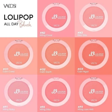 Phấn Má Hồng Vacosi Lolipop All Day Blush 5.6g – Giá chỉ 92.291đ, giảm 22%