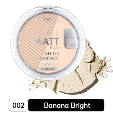 Phấn Nén Kiềm Dầu Catrice All Matt Plus Shine Control 10g - Kiểm Soát Bóng, Da Matte, Giá 162.000₫