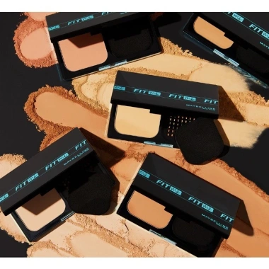 Phấn Nén Maybelline Fit Me Matte Poreless SPF32 PA+++ 6g Hộp Tròn - Che Phủ Hoàn Hảo, Kiềm Dầu, Giá 208k