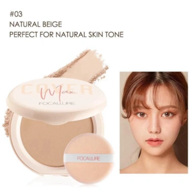 Phấn nền nén Focallure FA155 vitamin C kiềm dầu 9g Rosslyn chính hãng - Giá 99.000 VND