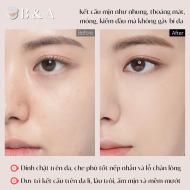 Phấn nước cushion mỏng nhẹ bền màu 4B:face Forever Velvet SPF50+ PA+++ 11g - 279.000đ