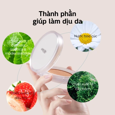 Phấn nước cushion mỏng nhẹ bền màu 4B:face Forever Velvet SPF50+ PA+++ 11g - 279.000đ