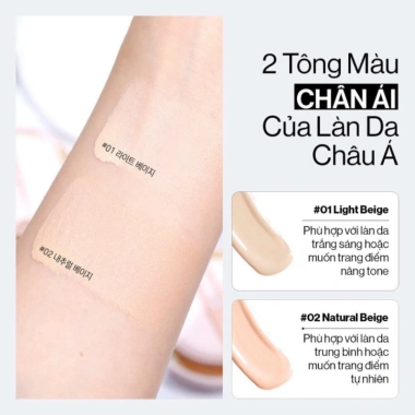 Phấn Nước GLAMRR Q Long Wear DD Cushion SPF50+ PA+++ 13g Giá ưu đãi 449k