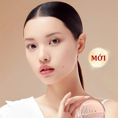 Phấn Nước Hexze Cushion 2 Lõi 15g x2 Lâu Trôi, Mỏng Nhẹ, Dưỡng Da