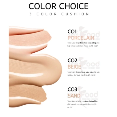 Phấn Nước Merzy Che Phủ Cao Lâu Trôi SPF50+ PA+++ 13g - Chỉ 264.000đ
