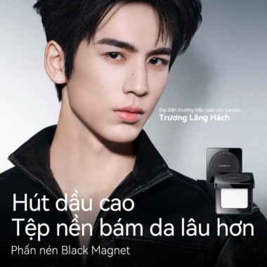 Phấn phủ CARSLAN kiềm dầu lâu trôi 24h 8g vỏ đen nam châm - Giá chỉ 375.000₫ 2