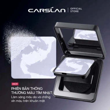 Phấn phủ CARSLAN kiềm dầu lâu trôi 24h 8g vỏ đen nam châm - Giá chỉ 375.000₫ 10