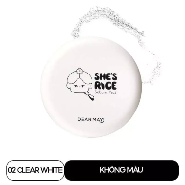 Phấn Phủ Dearmay Dạng Nén Kiềm Dầu She'S Rice Sebum Pact 12g Giá chỉ 213.000đ 10