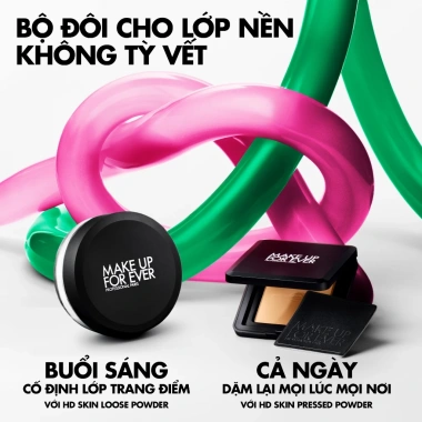 Phấn phủ nén HD SKIN Perfecting 10g - Make Up For Ever, hoàn thiện da, giảm giá 20% 3
