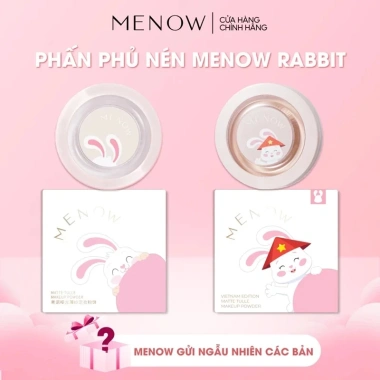 Phấn Phủ Nén MENOW Kiềm Dầu Không Thấm Nước Matte Tulle 8.5g Giá 149k