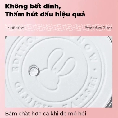 Phấn Phủ Nén MENOW Kiềm Dầu Không Thấm Nước Matte Tulle 8.5g Giá 149k