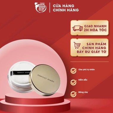 Phấn phủ Perfect Diary Kiềm Dầu Soft-Velvet 7g - Mịn da, không bóng, giá 269.000₫ tại ThegioiSkinfood