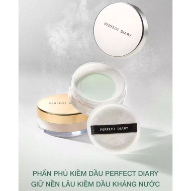 Phấn phủ Perfect Diary Kiềm Dầu Soft-Velvet 7g - Mịn da, không bóng, giá 269.000₫ tại ThegioiSkinfood