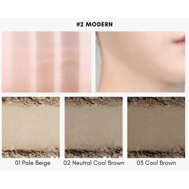 Phấn Tạo Khối 3 Màu Too Cool For School Rodin Shading 9.5g Giá ưu đãi 310.000 VND