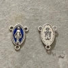 Phát Hiện Trang Sức Tôn Giáo Màu Xanh - Đầu Nối 3 Lỗ Medalla Milagrosa DIY Bộ Phận Vòng Cổ Mân Côi 20 chiếc 63.250₫ 4