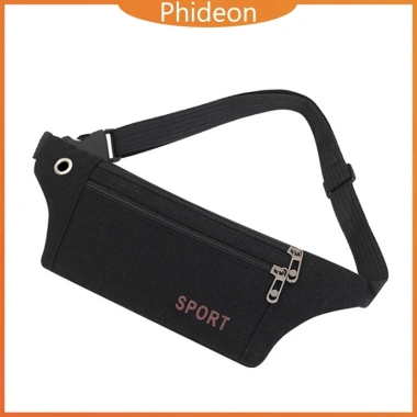 Phideon Túi Đeo Bụng Nam Nữ Chạy Bộ 3 Ngăn Phong Cách Hàn Quốc - Giá 54.000đ