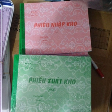 Phiếu xuất nhập kho A5 2 liên khổ 100 trang - Tiết kiệm, giá chỉ 28.000₫