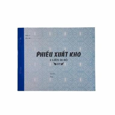 Phiếu xuất nhập kho A5 2 liên khổ 100 trang - Tiết kiệm, giá chỉ 28.000₫