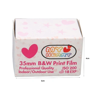 Phim 35mm AWNGD Đen Trắng & ISO 200 HD Hình Trái Tim Yêu Thương - Chống Nước EXP 8/18 cho Máy 135 - Giá Ưu Đãi 112.569₫