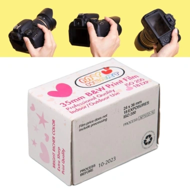 Phim 35mm AWNGD Đen Trắng & ISO 200 HD Hình Trái Tim Yêu Thương - Chống Nước EXP 8/18 cho Máy 135 - Giá Ưu Đãi 112.569₫