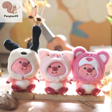 Phim hoạt hình Loopys - Mũ đầu dễ thương, búp bê, mặt dây chuyền anime, balo túi mềm - Quà cô gái 47.630đ