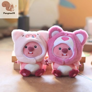 Phim hoạt hình Loopys - Mũ đầu dễ thương, búp bê, mặt dây chuyền anime, balo túi mềm - Quà cô gái 47.630đ
