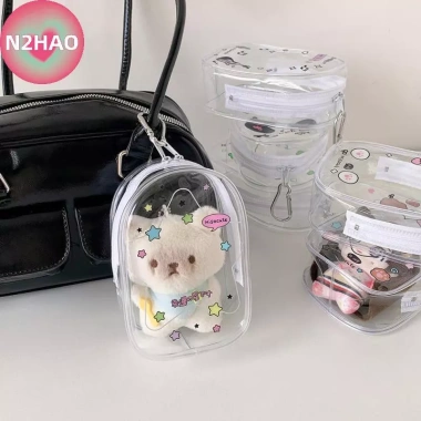 Phim Hoạt Hình Trong Suốt N2HAO Túi Búp Bê Ngoài Trời Có Móc Khóa Chống Bụi Trưng Bày Giá Ưu Đãi 58.860đ