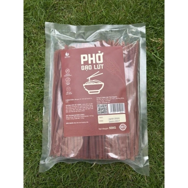 Phở Gạo Lứt Việt Thái 500g - Phở khô ít calo, rau xanh, ăn clean, giảm giá 48.800₫