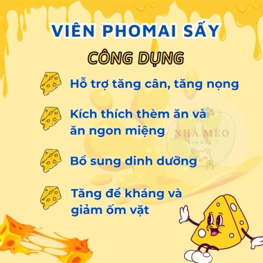 Phô mai viên tăng nồng cho thú cưng - Thơm ngon, bổ dưỡng, giảm còn 35.900đ 2