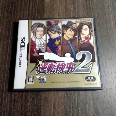 Phoenix Wright Ace Attorney 2 DS Bản Nhật Fullbox - Giá chỉ 300.000 VNĐ, giảm 90.000