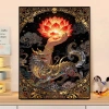 Phong Cách Trung Hoa Dunhuang Bergamot Sen Cross Stitch 2.026 Bộ Thêu DIY Tượng Phật 2