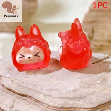 Phong cảnh vi mô phát sáng ngoài trời, tượng thu nhỏ trong chậu trang trí nhà cửa – chỉ 39,160₫